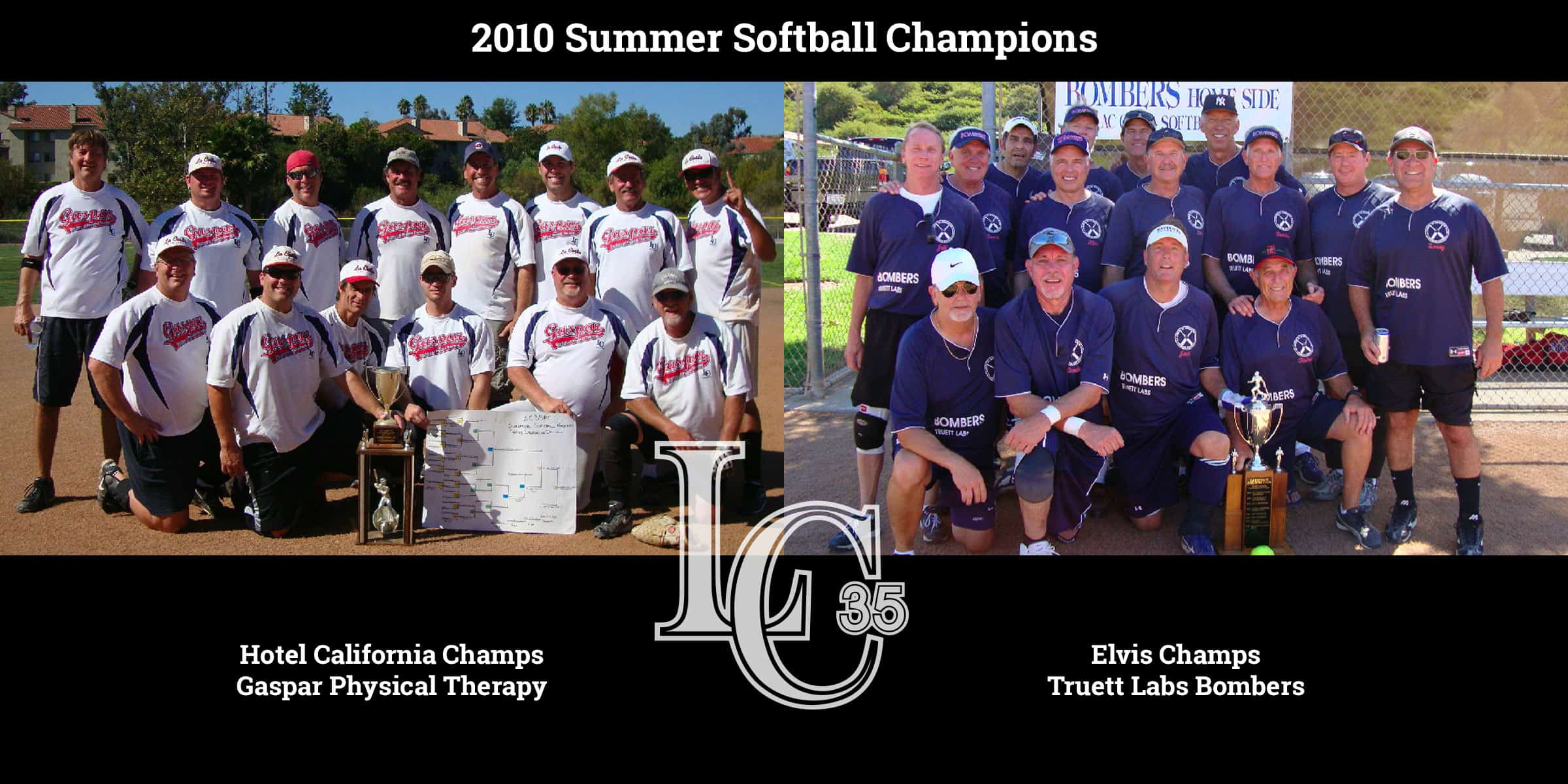 2010 Summer Softball Champions