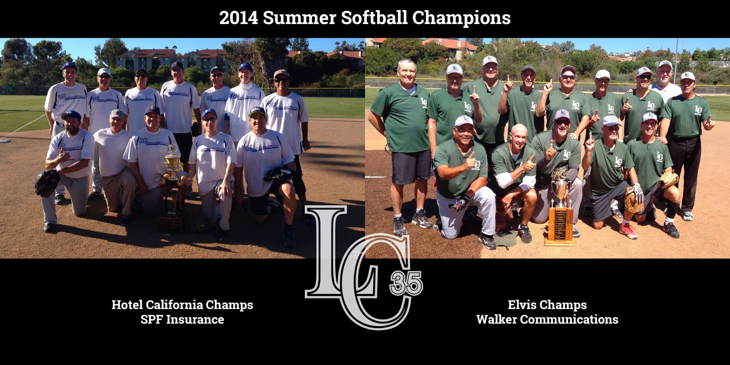 2014 Summer Softball Champions