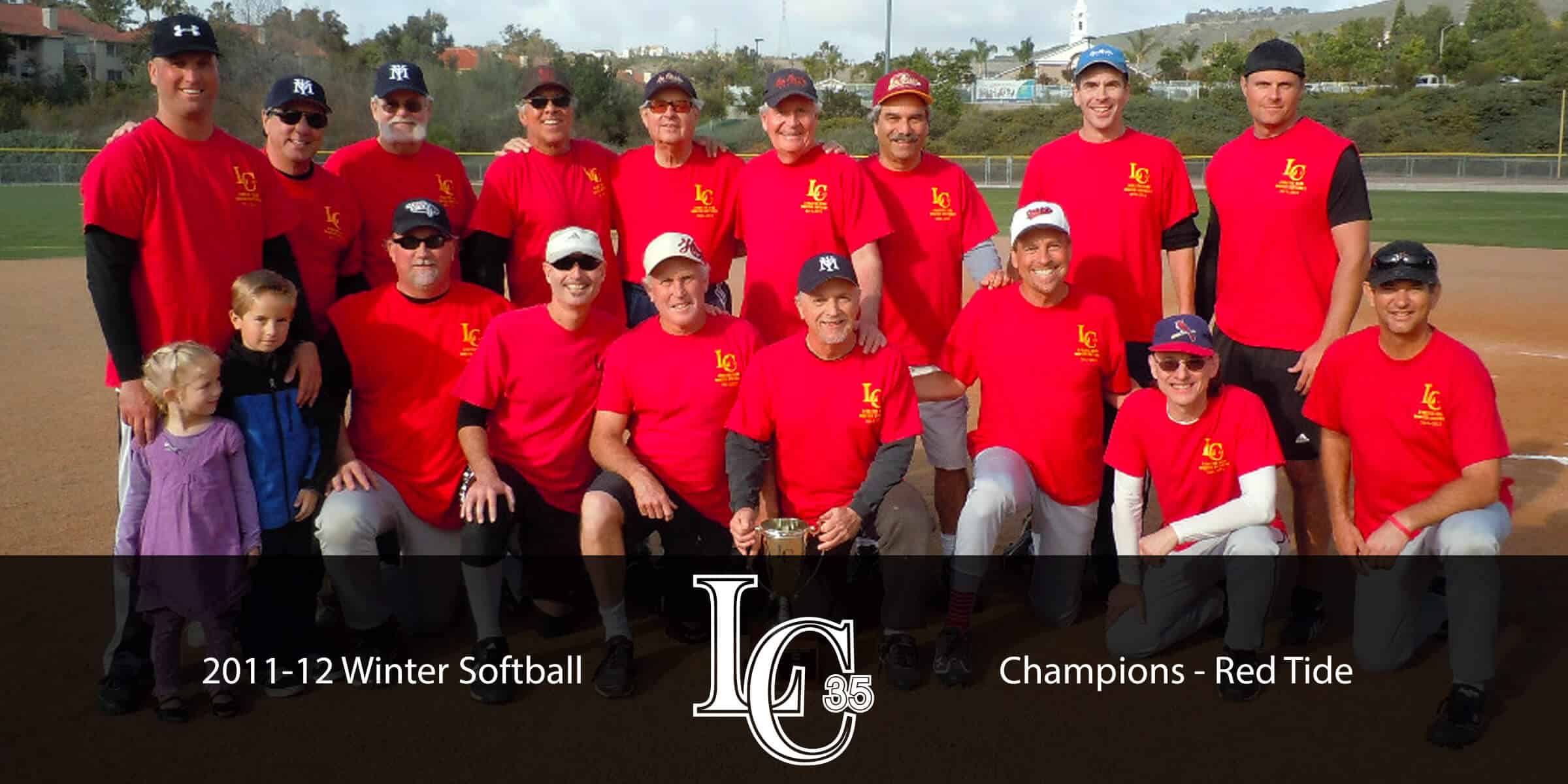 2011 Winter Softball Champions - Red Tide