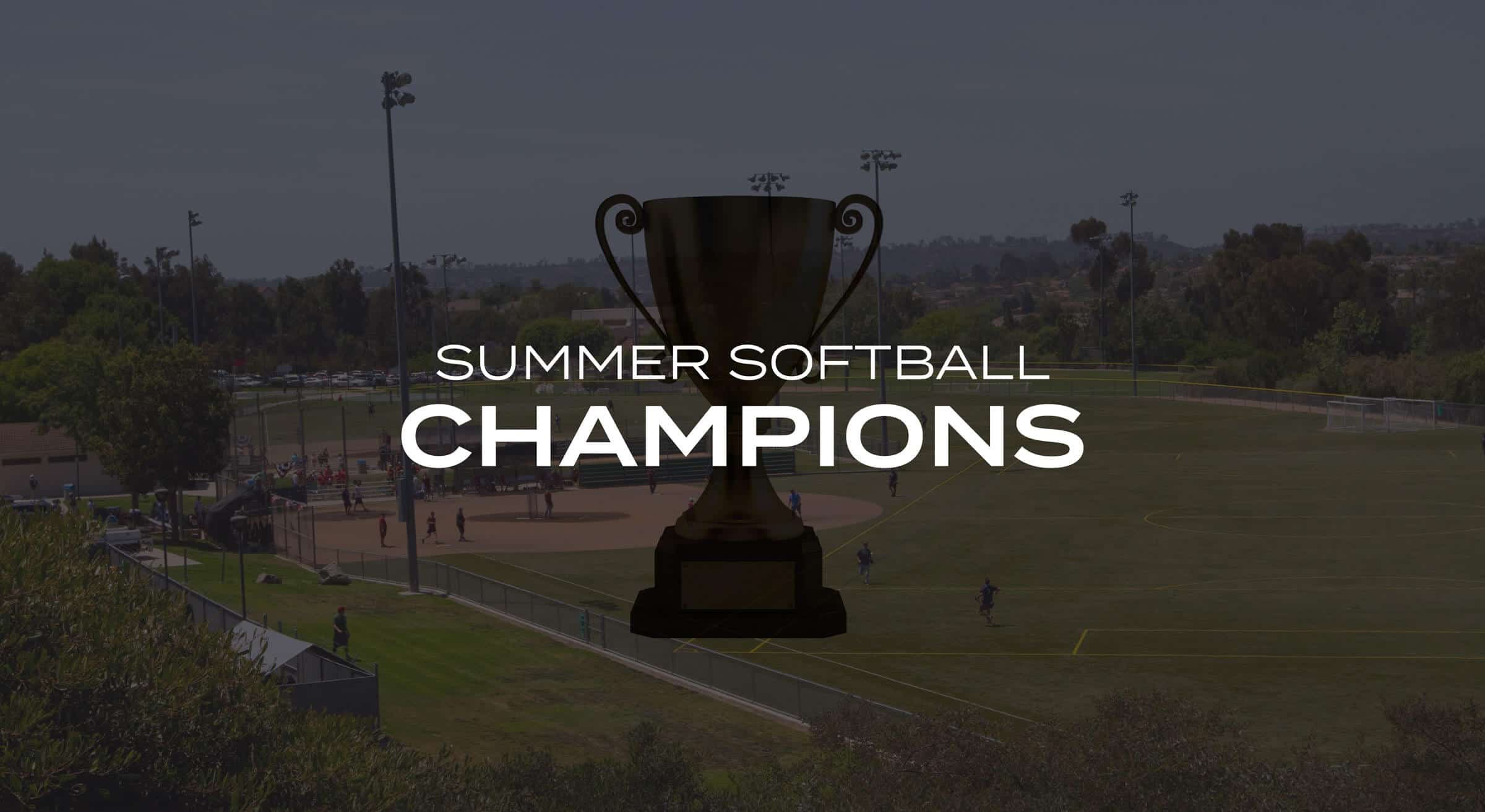 Summer Softball Champions